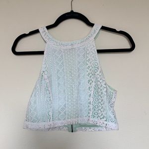 Lacey crop top